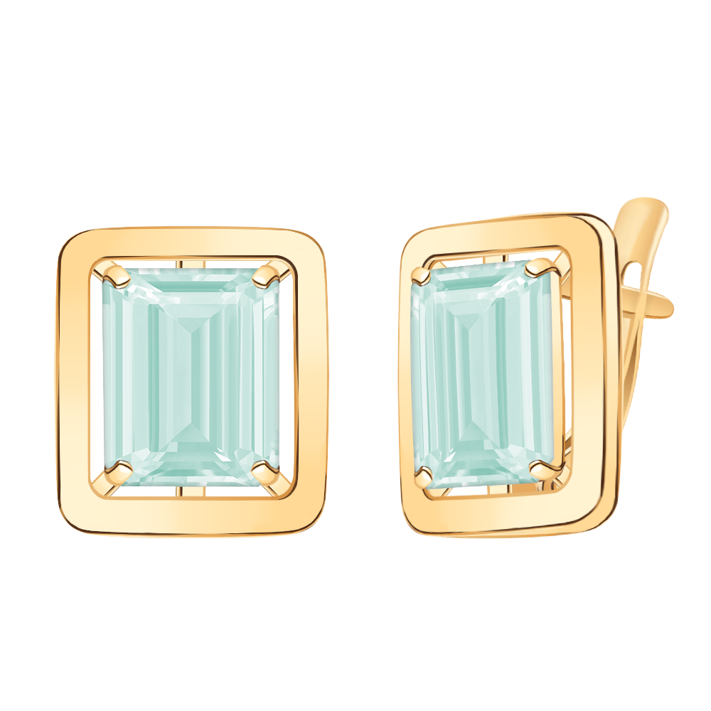 Серьги 90007с-АкС