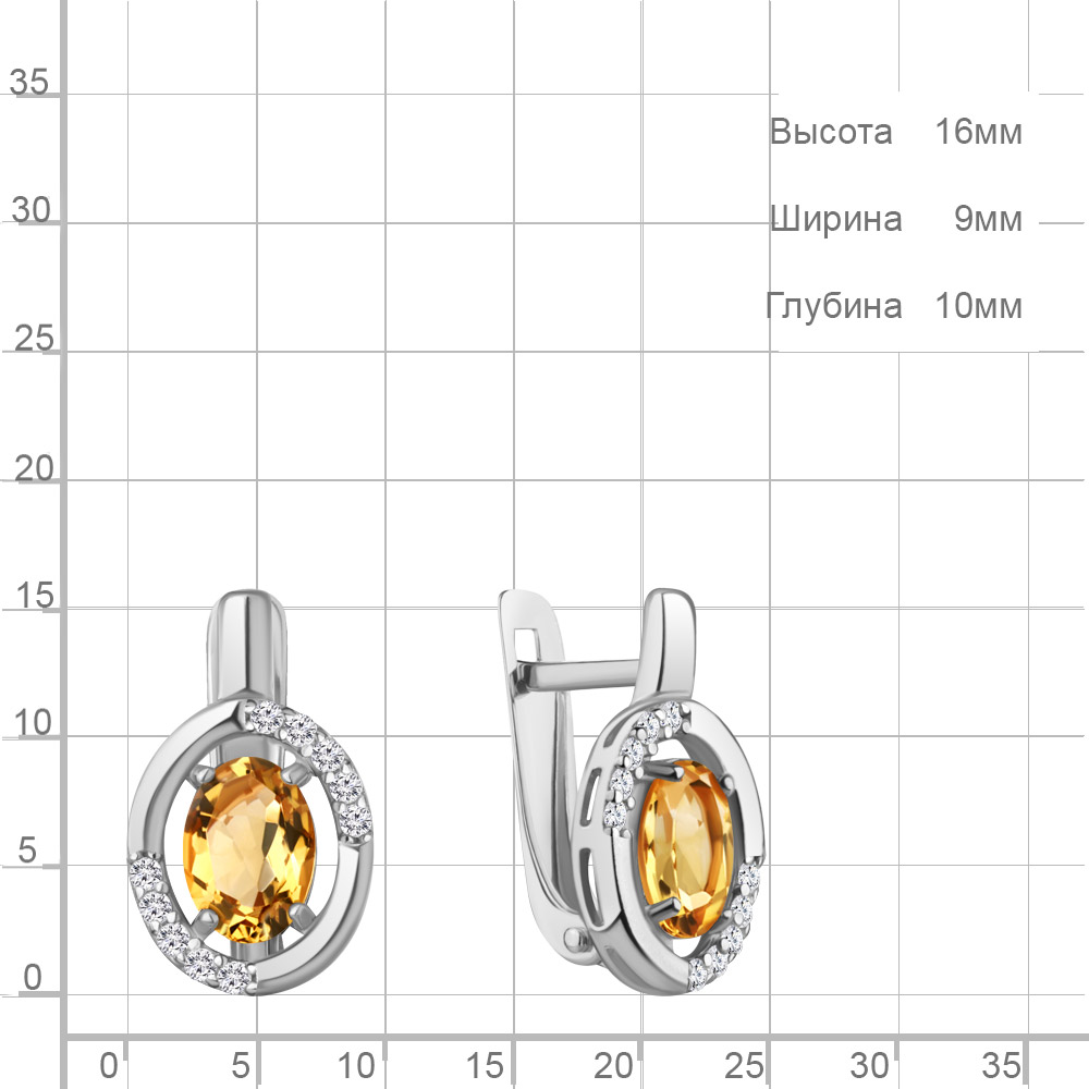 Серьги 45037406А.5