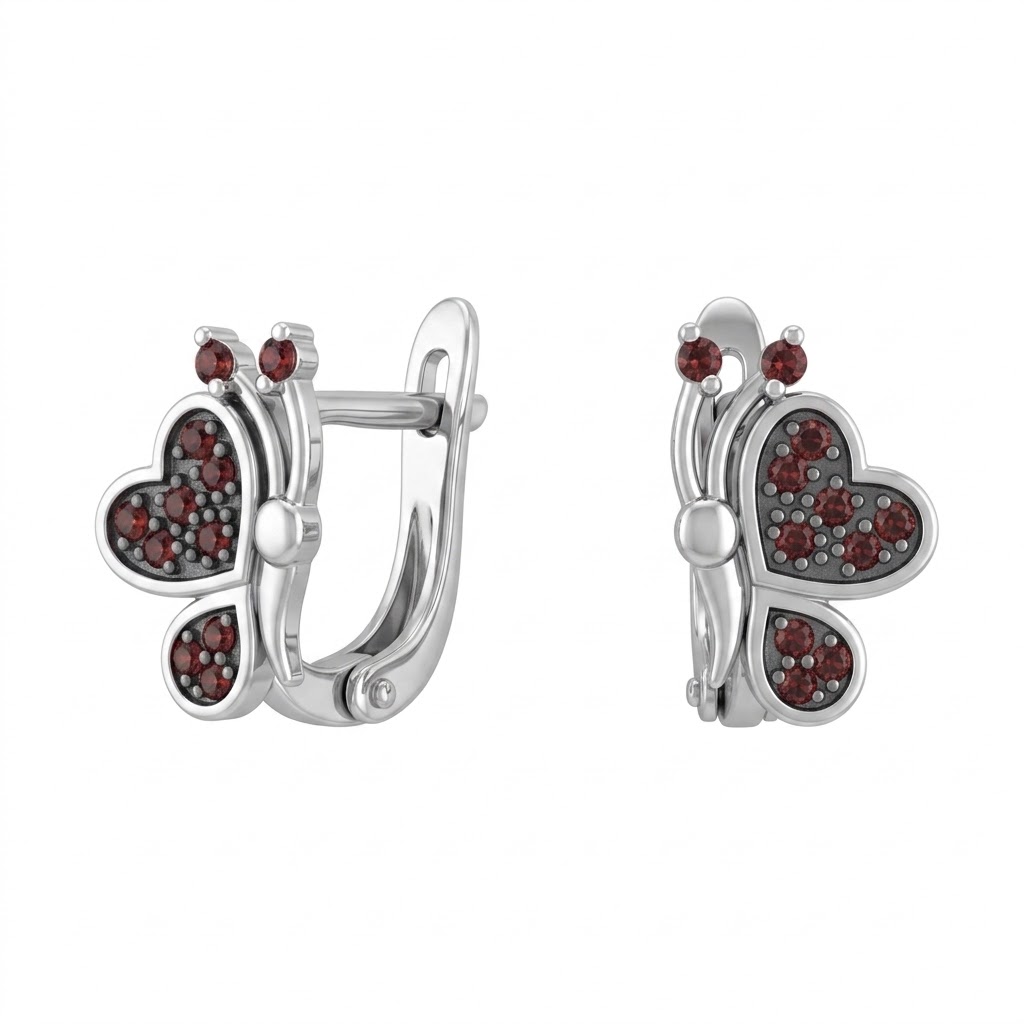 Серьги детские с122365-4