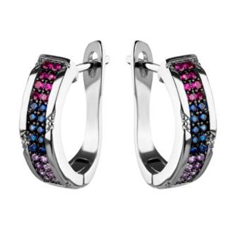 Серьги CAS3182E-bl