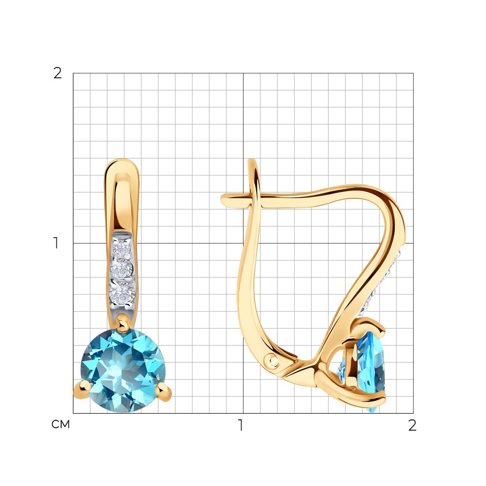 Серьги 729022