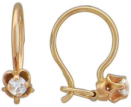 Серьги детские  01С110483